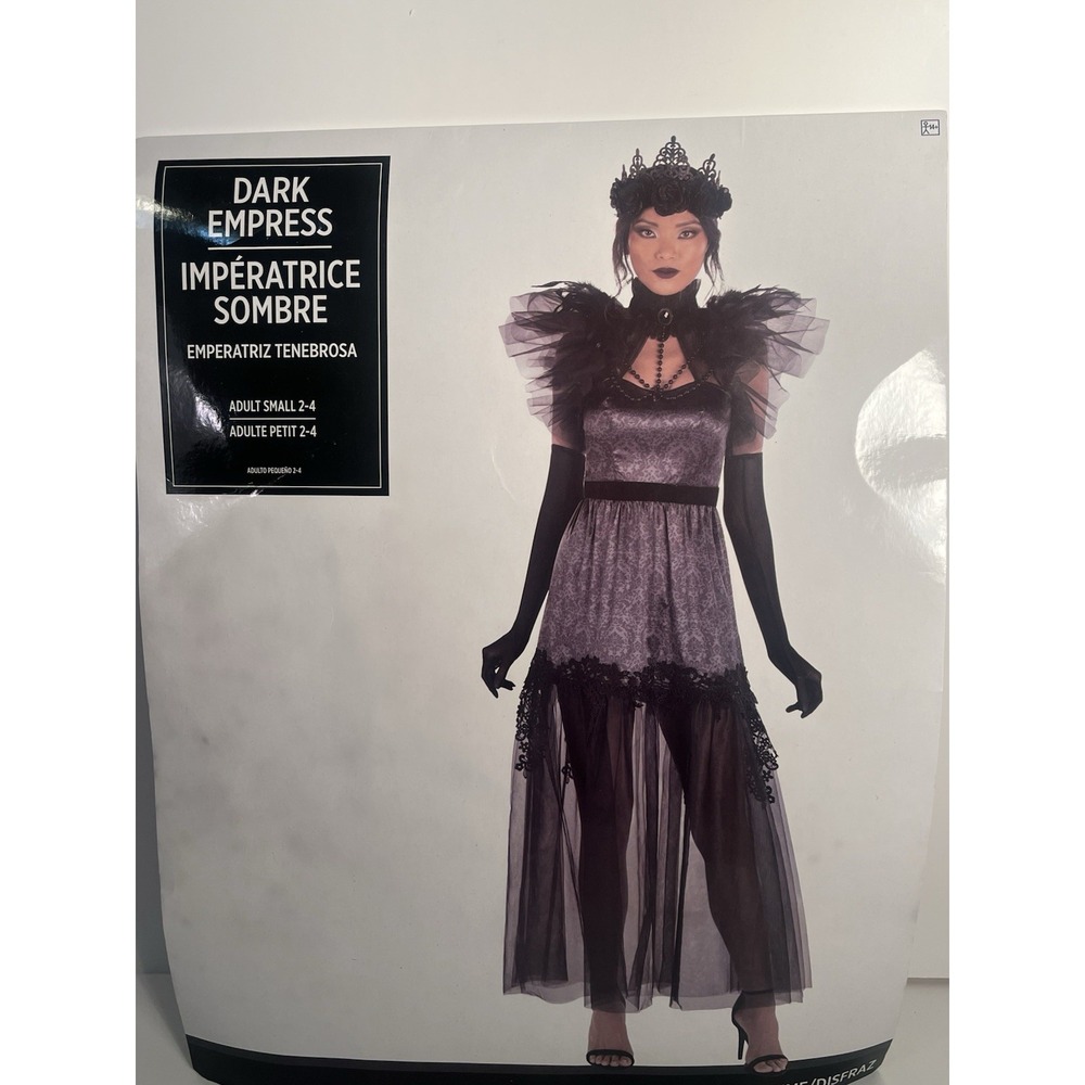 Dark Empress Adult Small 2 - 4 Halloween Costume